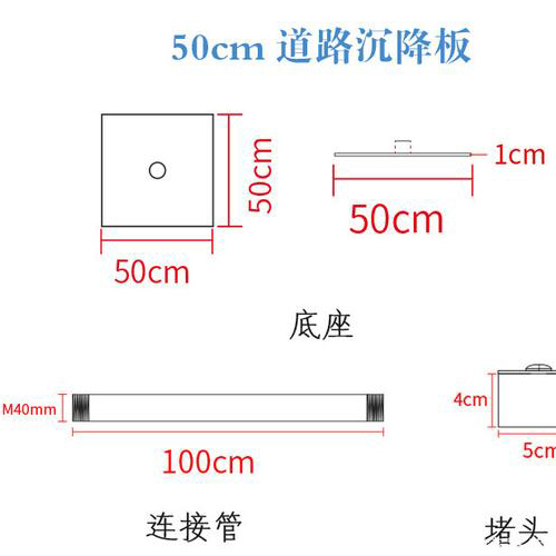 商洛沉降板规格型号如何选择？